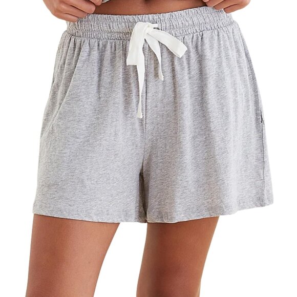 Organic Cotton Boxer Shorts Soft Loungewear Sleepwear Relaxed Fit Minimal